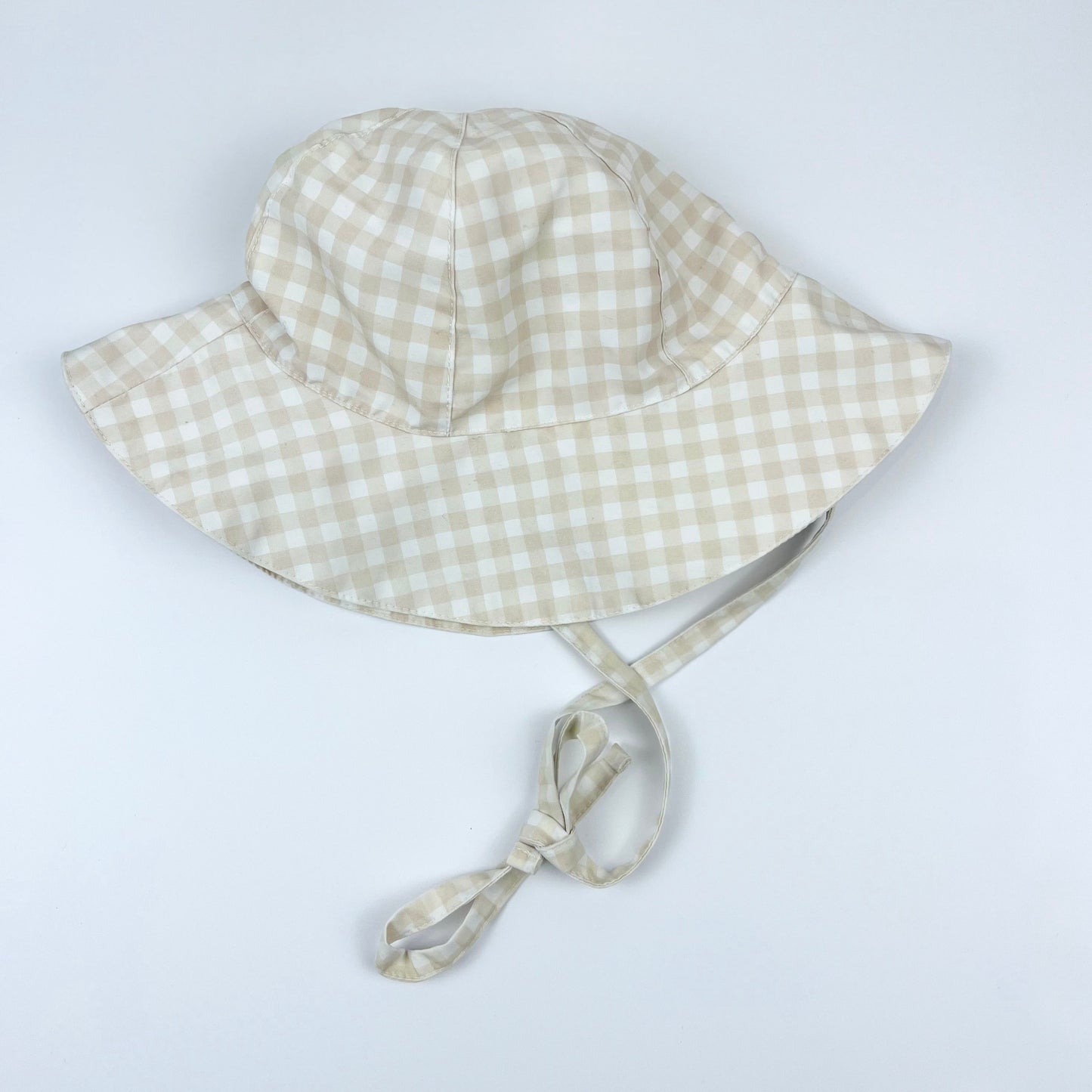 Gingham Sun Hat | SPF 50 | Minnow