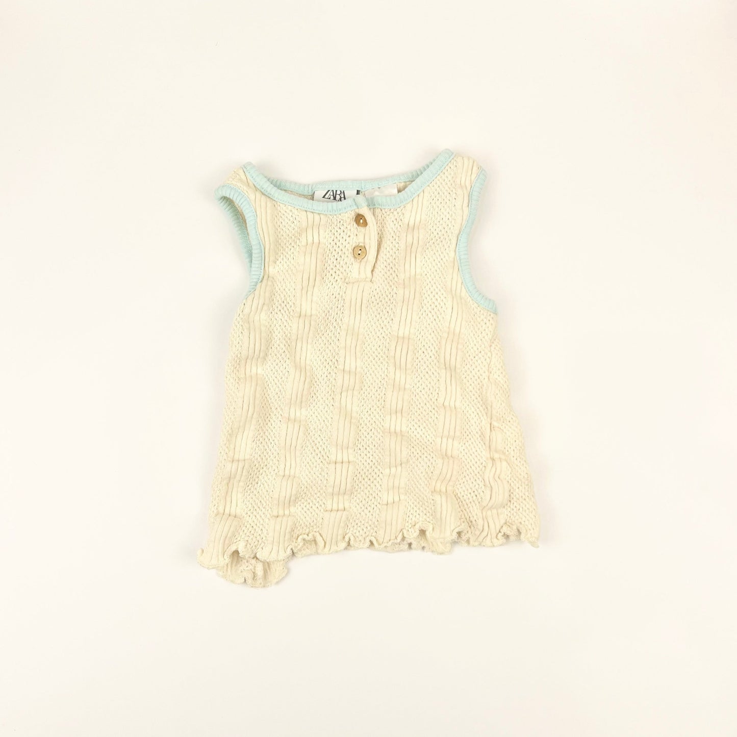 Tank Top | Turquoise 12-18 months | Zara Kids