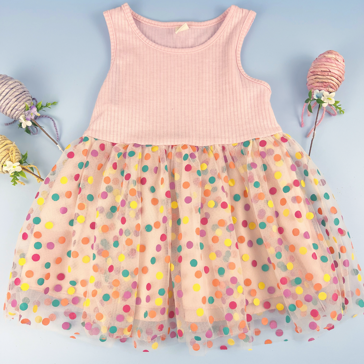 Confetti Tank Girls Dress 2T | Mod Tot