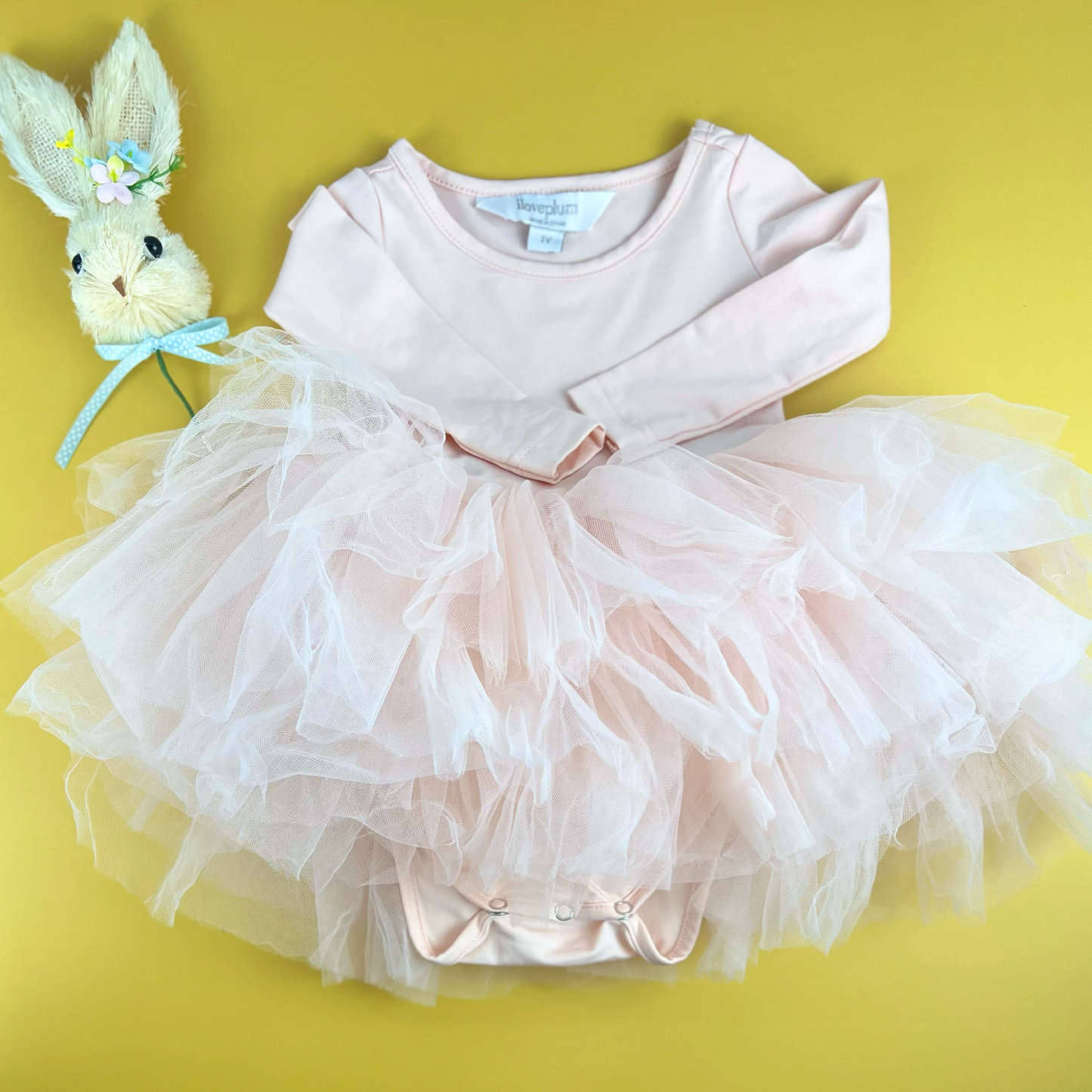 Long Sleeve Tutu Girls 12 months | Plum NYC