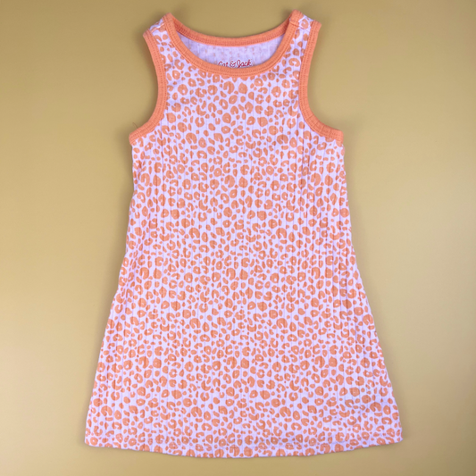 Orange Cheetah Tank Girls Dress 2T | Cat & Jack